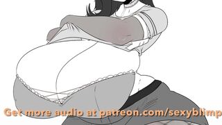 Thicc Goth Girl Grows Bigger Tits - Audio Clip
