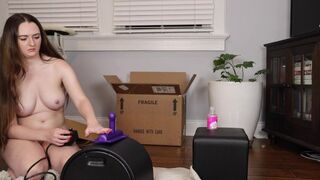 Sybian unboxing, review, and try out