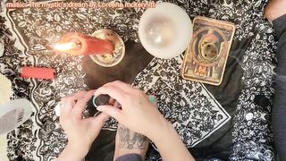 Tar-toe reading. If you see this- you were to hear this message. witch foot goddess worship