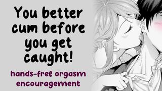 Stranger Whispers In Your Ear Until You Cum | Hands-Free Public Orgasm Encouragement RP