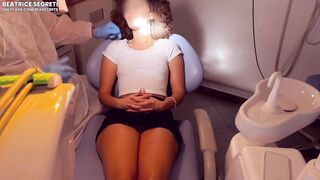DENTIST ADVENTURE: perverse medical examination for a young lady
