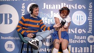 Crazy sex toy machine, redhead cums 12 times in a row Juan Bustos Podcast