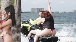 Milfs Take Miami - Part 2.Natasha Nice, Alexis Fawx, CJ Miles / Brazzers