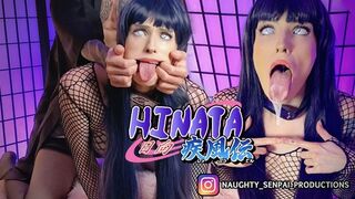 HINATA meets her new Sensei (4K) NARUTO Cosplay Ahegao Fuck - Real Hentai, Nylon Feet Foot & Blowjob