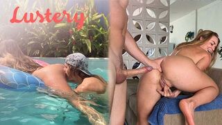 Buxom Amateur Babe Ass Fucked After A Swim - Lustery