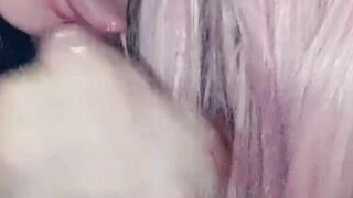 Fucked A Milf In The Mouth. She Loves To Fuck In Her Mouth And Lick Balls - POV
