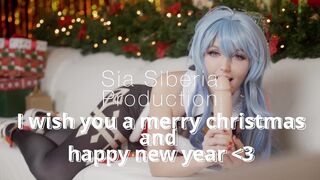 Merry Christmas with sweet Ganyu Sia Siberia