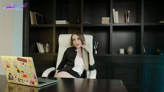 Masturbation break in office Sia Siberia