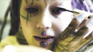 Anuskatzz elegant sexy erotic photoshooting behind the scene filmed by Lily Lu filmz Vlog SFW tattoo