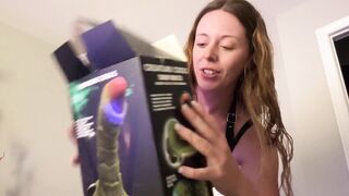 Reading Erotica While Being Fucked By A Monster Cock!