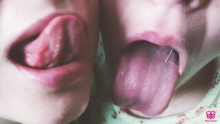 Do you wanna cum in our mouths?
