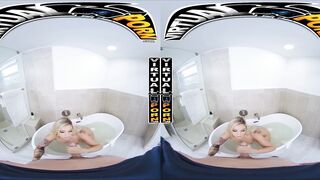 VIRTUAL PORN - Blonde PAWG Kali Roses In VR For The Win