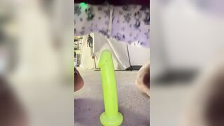 Full Video On OF - Onlyfans/AlliyahAlecia **Riding Dildo / Sex Toy** (So Much Fun????????