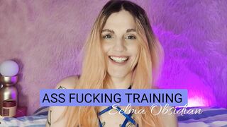 Ass fucking instructions.anal slut training