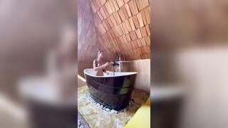 Busty Monika Fox Washes Herself In Bath
