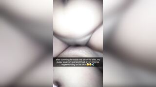 Cheating friend fucks her cheerleader friend's boyfriend on snapchat