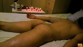 Relaxing thai nuru massage with happy ending - Blowjob