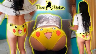 Do you like how my Pikachu panties look on me? come catch this pokemon