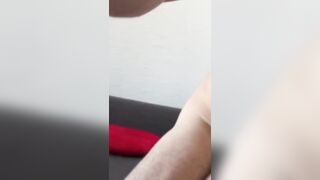 My jealous friend FUCKS me before leaving the house. His DICK makes me very horny