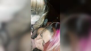 Getting my dick and balls licked same time by native and latina females :)