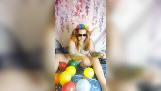Brittbfly Balloon Poppin Party