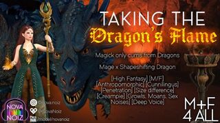 Taking the Dragon's Flame [MF4All] [High Fantasy] [Creampie] [Erotic Audio ASMR Story]