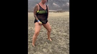 Pissing On The Beach????????
